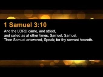 1 samuel 3 10, meditate on god's word the bible, meditate on the bible, hear god's voice, god speaks through his word, the bible, god's word the bible