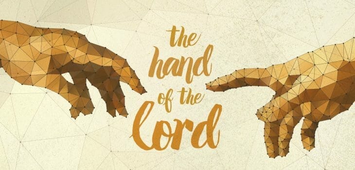 the hand of the lord, god's great power, god's power, anointing, acts 2 42, commitment to jesus