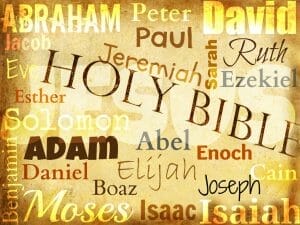 bible names, biblical names, names in the bible, people in the bible