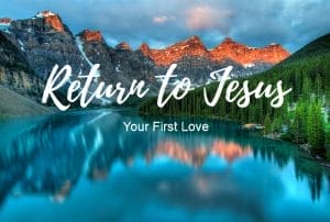 your first love, treasure, passion, jesus your first love, passion for jesus, idols