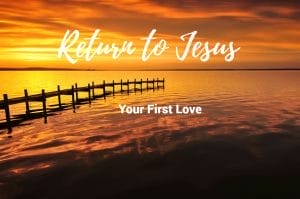 your first love, treasure, passion, jesus your first love, passion for jesus, idols